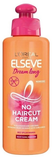 Loreal Elseve Dream Long No Haircut Cream Krem wzmacniający do włosów długich i zniszczonych 200ml