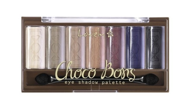 Lovely Choco Bons Eyeshadow Palette Paleta cieni do powiek 