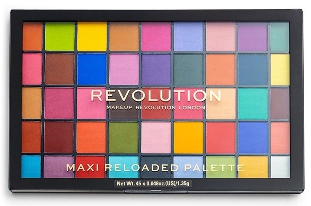 Makeup Revolution MAXI ReLoaded Palette 45 Eyeshadow Monsters Mattes Paleta cieni do powiek