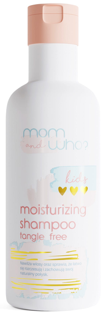 Mom and Who? kids Nawilżający szampon zapobiegający plątaniu sie włosów 250ml