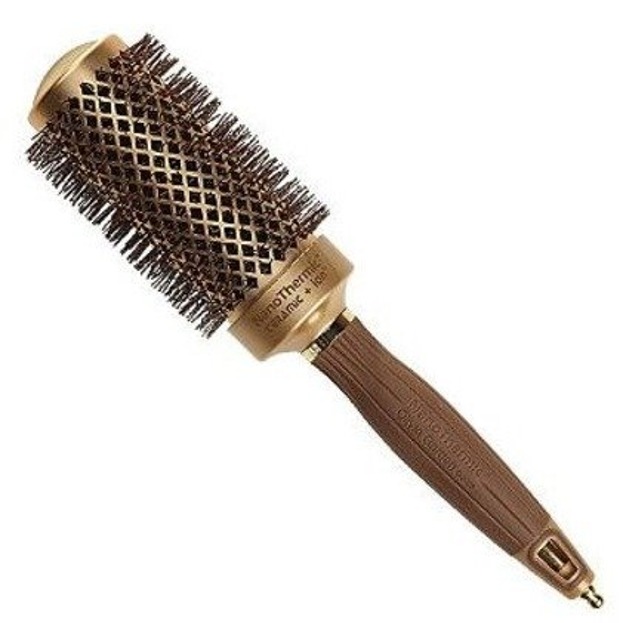 Olivia Garden Szczotka do włosów Nanothermic 54mm Gold/brown