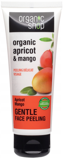 Organic Shop Peeling enzymatyczny do twarzy morela i mango 75ml