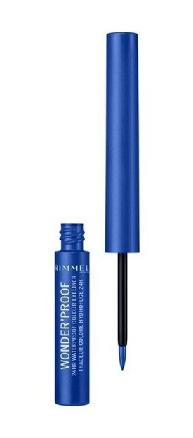 Rimmel WONDER'PROOF Waterproof Eyeliner Wodoodporny eyeliner w płynie 005 Pure Blue 1,4ml