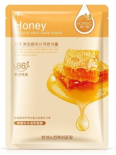 Rorec Honey Maseczka nawilżająca w płacie z ekstraktem z miodu 30g