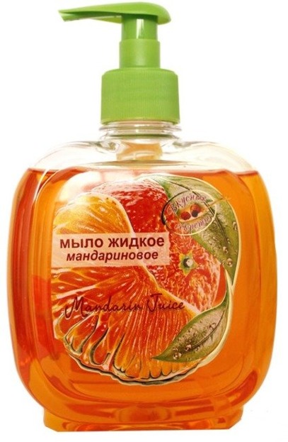 Słodki Żel mydło w płynie sok z mandarynki 460ml
