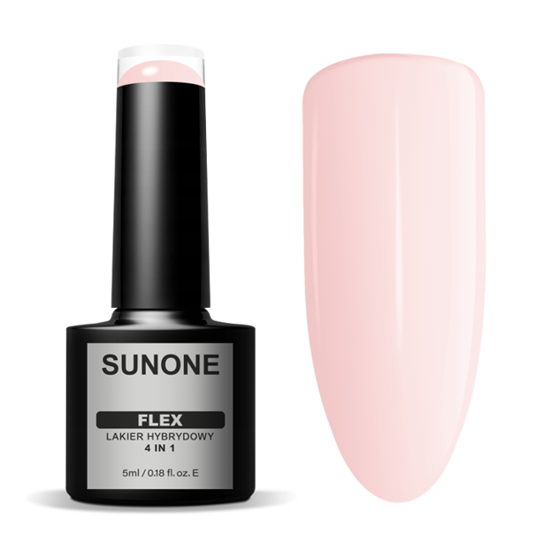 SunOne FLEX 4in1 Lakier hybrydowy Pink 101 5ml