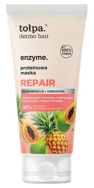 Tołpa Dermo Hair Enzyme proteinowa maska Repair 200ml