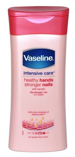Vaseline Intensive Care Healthy Hands Stronger Nails Krem do rąk i paznokci 200ml