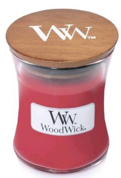 WoodWick świeca mała Currant 85g