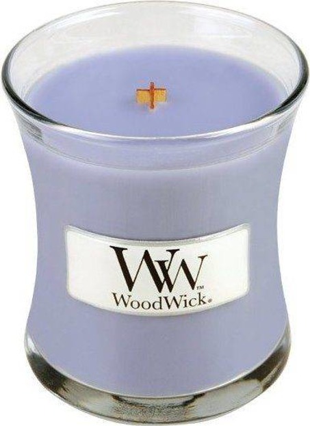 WoodWick świeca mała Lavender Spa 85g