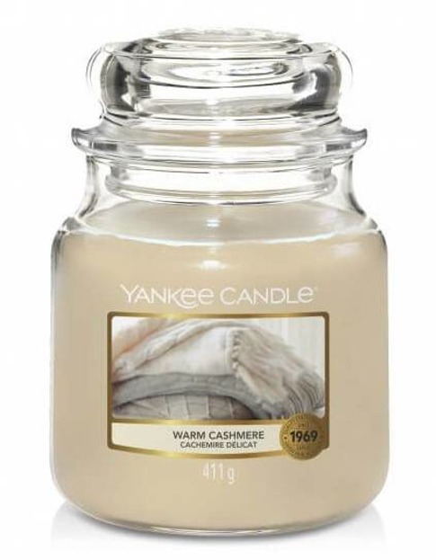 Yankee Candle Słoik średni Warm Cashmere 411g
