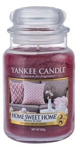 Yankee Candle Świeca zapachowa Słoik duży Home Sweet Home 623g
