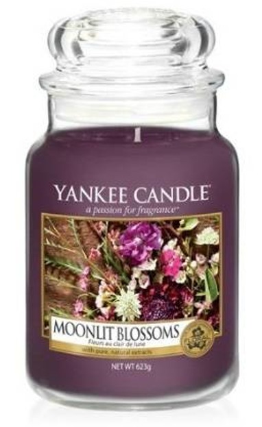 Yankee Candle Świeca zapachowa Słoik duży Moonlit Blossoms 623g