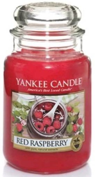 Yankee Candle Świeca zapachowa Słoik duży Red Raspberry 623,7g