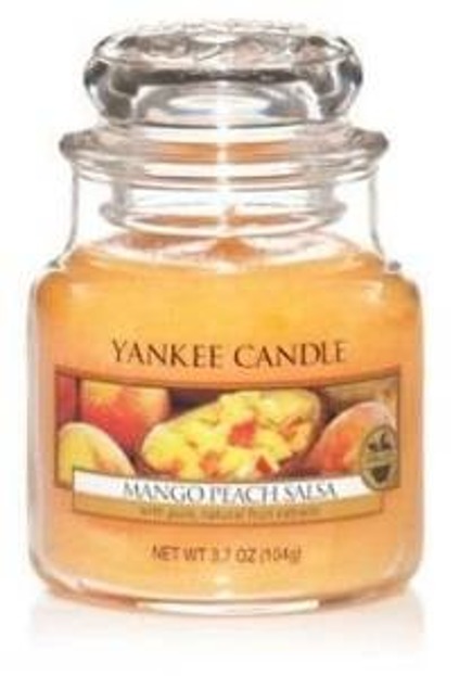 Yankee Candle Świeca zapachowa słoik mały Mango Peach Salsa 104g