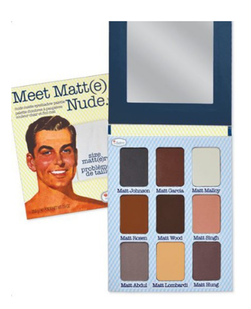 theBalm Meet Matt(e) Nude - Paleta 9 matowych cieni do powiek